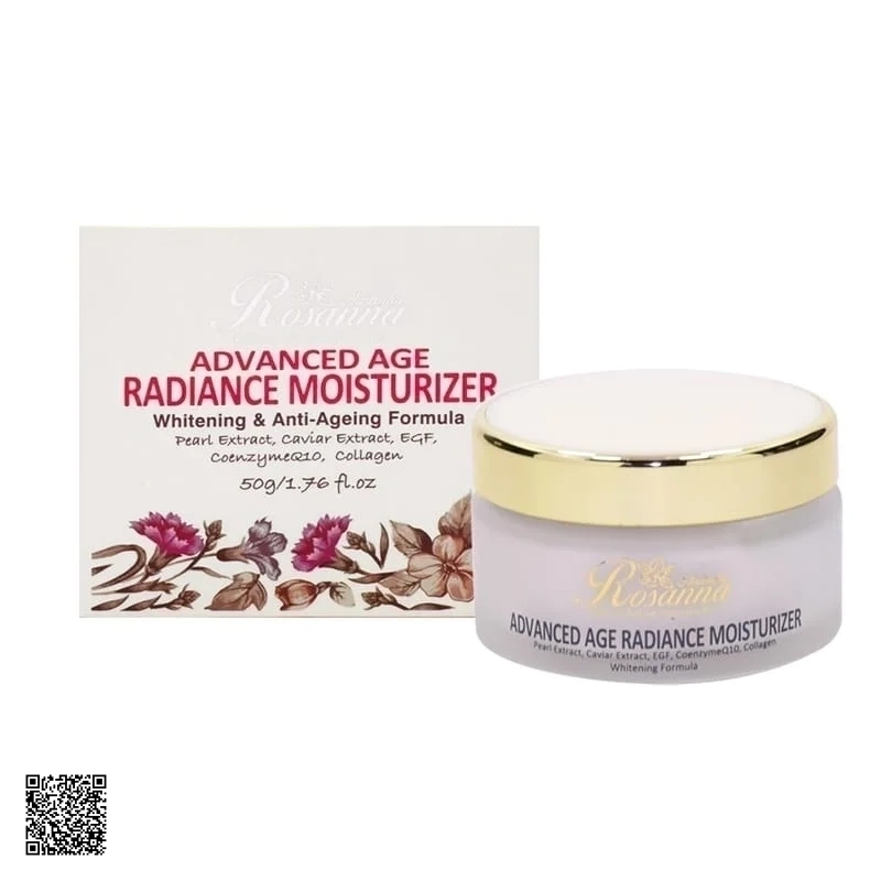 Rosanna Advanced Age Radiance Moisturizer - Kem Dưỡng Trắng Da, Chống Lão Hóa