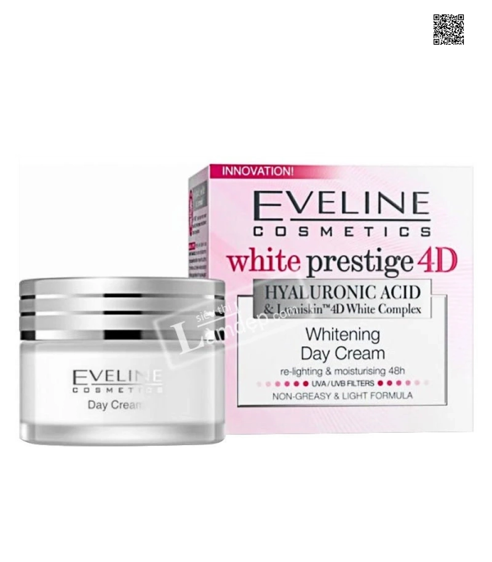 Kem Dưỡng Trắng Da Ban Ngày Eveline White Pretige 4D
