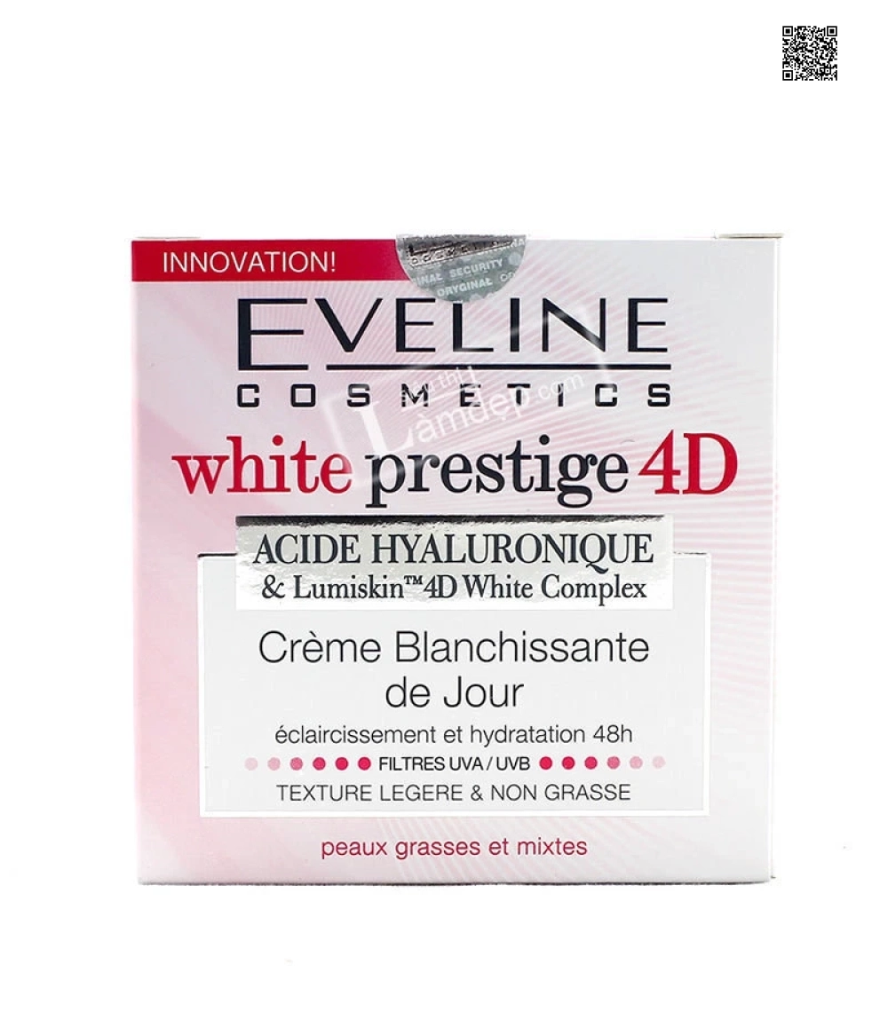 Kem Dưỡng Trắng Da Ban Ngày Eveline White Pretige 4D