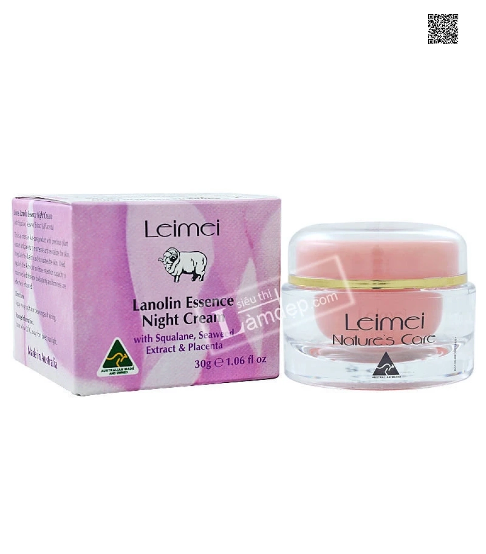 Kem Dưỡng Da Ban Đêm Nature Care Leimei Lanolin Essence Night Cream