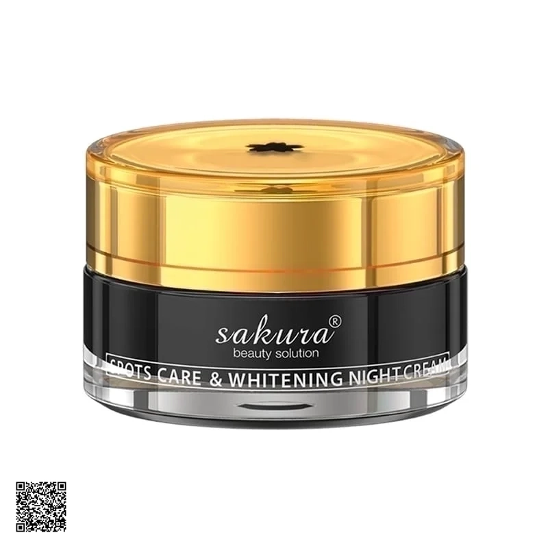 Kem Trị Nám Trắng Da Cao Cấp Ban Đêm SAKURA SPOTS CARE & WHITENING NIGHT CREAM
