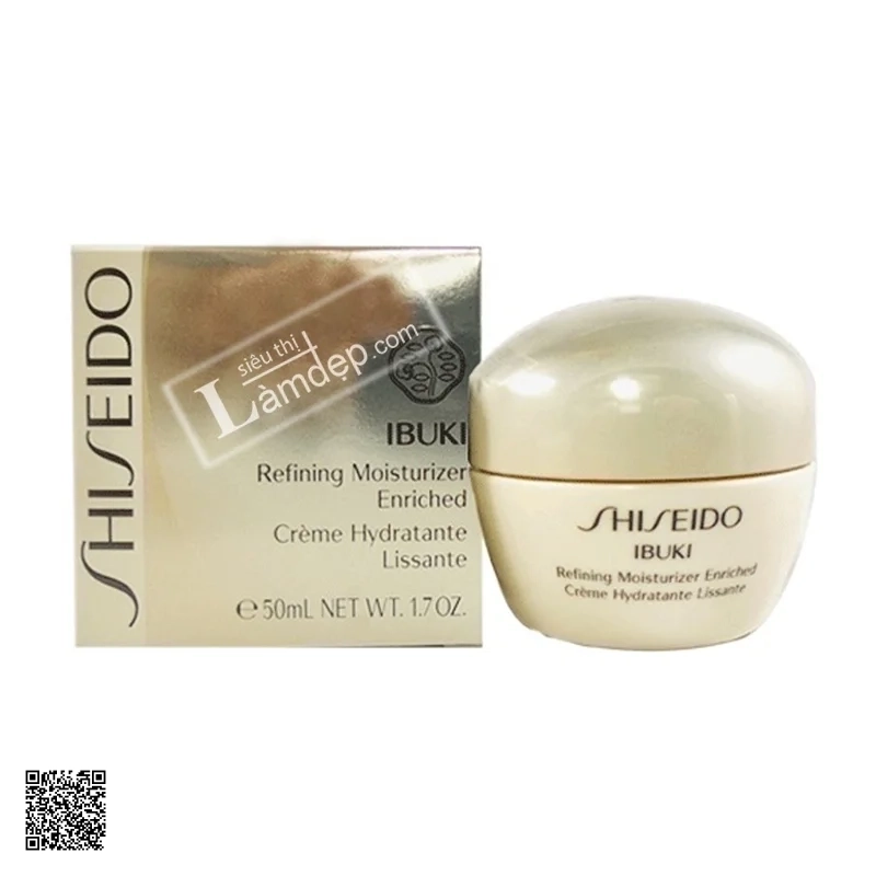 Kem Dưỡng Ẩm Shiseido Ibuki Refining Moisturizer Enriched