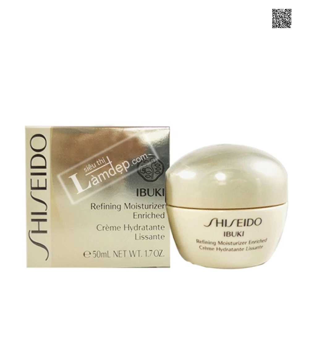 Kem Dưỡng Ẩm Shiseido Ibuki Refining Moisturizer Enriched