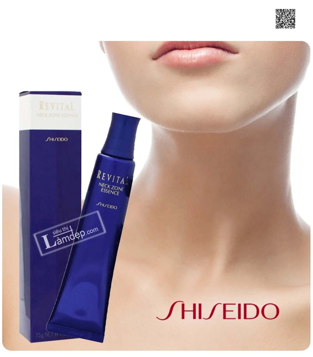 Kem Dưỡng Tái Tại Vùng Cổ Shiseido Revital Neck Zone Essence