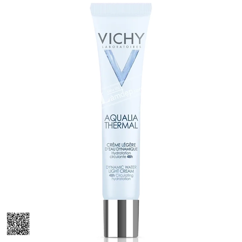 Kem Dưỡng Ẩm 24H Dạng Gel Vichy Aqualia Thermal Dynamic Water Light Cream 30ml