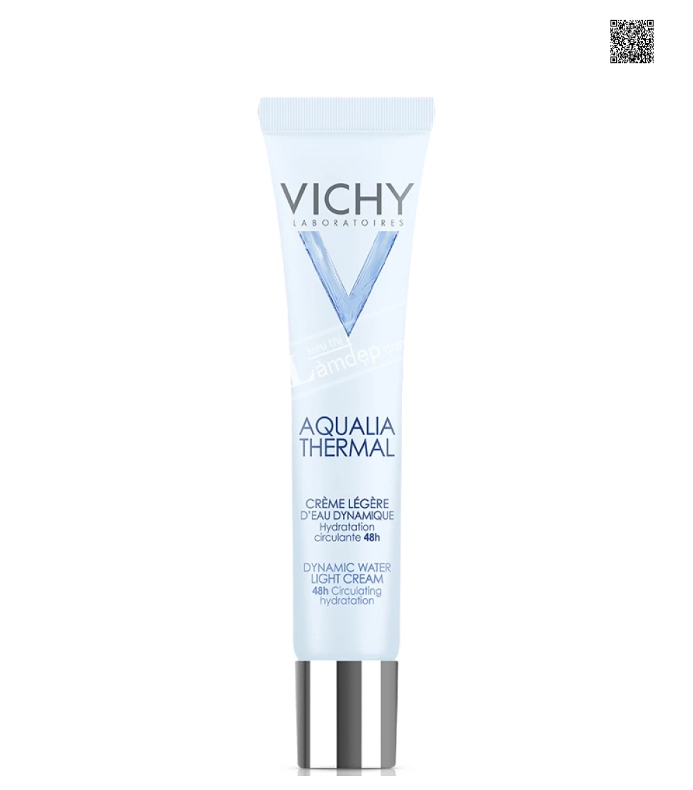 Kem Dưỡng Ẩm 24H Dạng Gel Vichy Aqualia Thermal Dynamic Water Light Cream 30ml