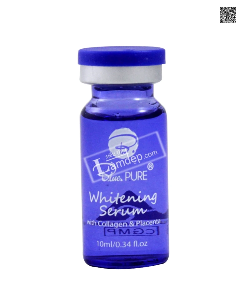 Serum Dưỡng Trắng, Tái Tạo Da Blue Pure Whitening (Tinh Chất Nhau Thai Cừu Kết Hợp Collagen)