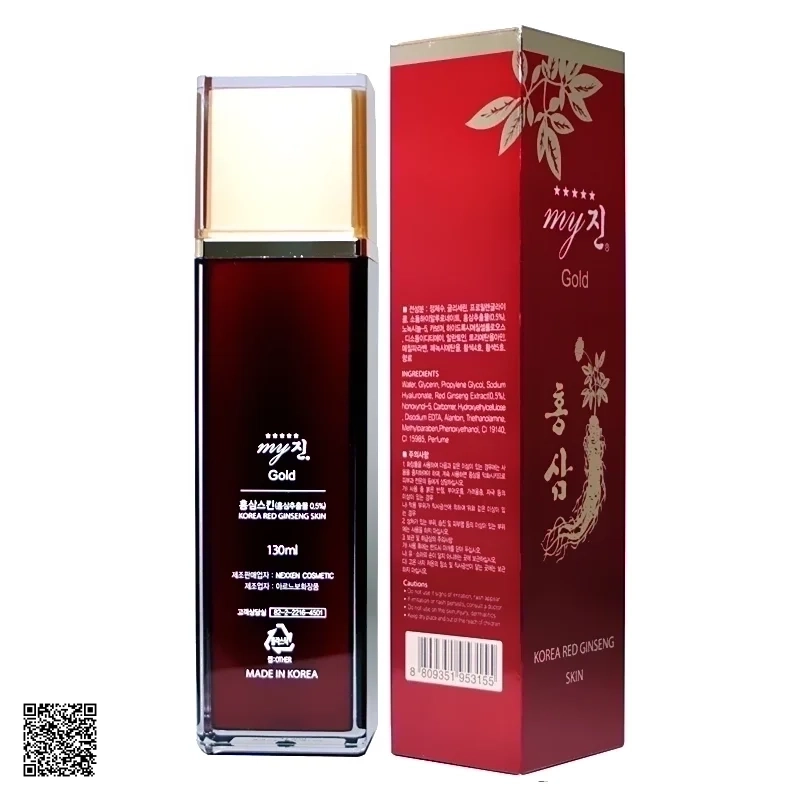 Nước Hoa Hồng Hồng Sâm Đỏ Hàn Quốc My Gold Korea Red Ginseng Skin