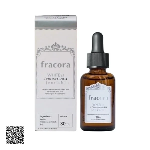 Serum Nhau Thai Heo Trắng Da Trị Nám Fracora White'st Placenta Extract