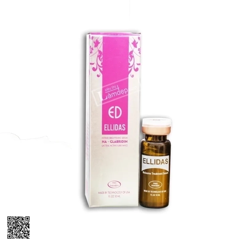 Serum Dưỡng Trắng Và Phục Hồi Da Ellidas