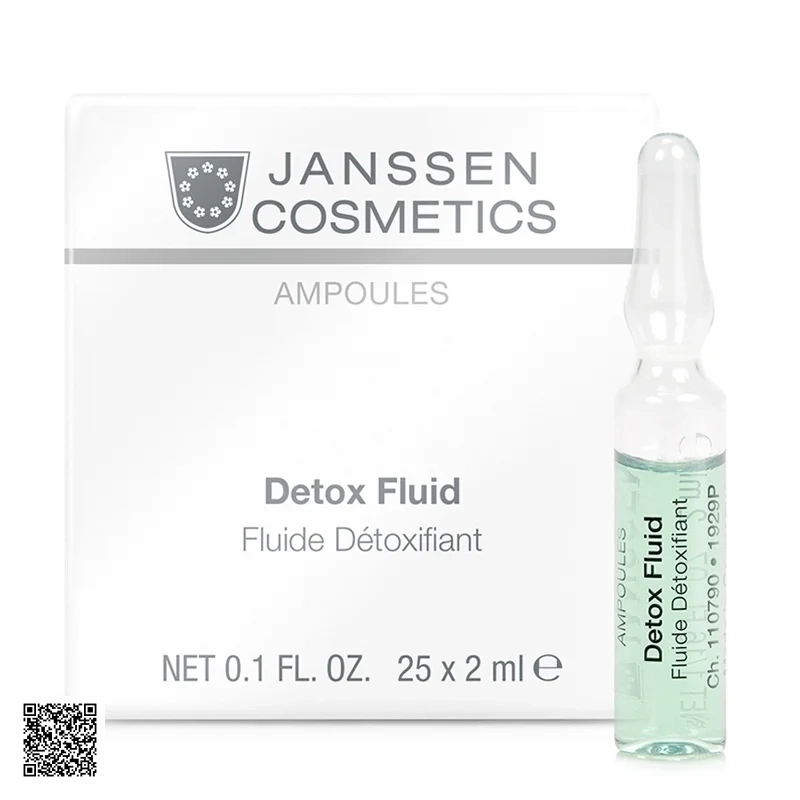 Tinh Chất Giải Độc Tố Cho Da Janssen Ampoules Detox Fluid (25 ống x 2ml)