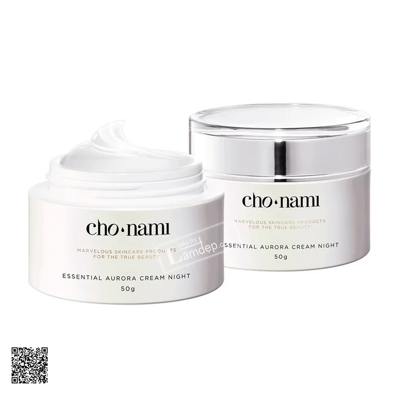 Kem Dưỡng Trắng Da Ban Đêm Cho Nami Essential Aurora Cream Night
