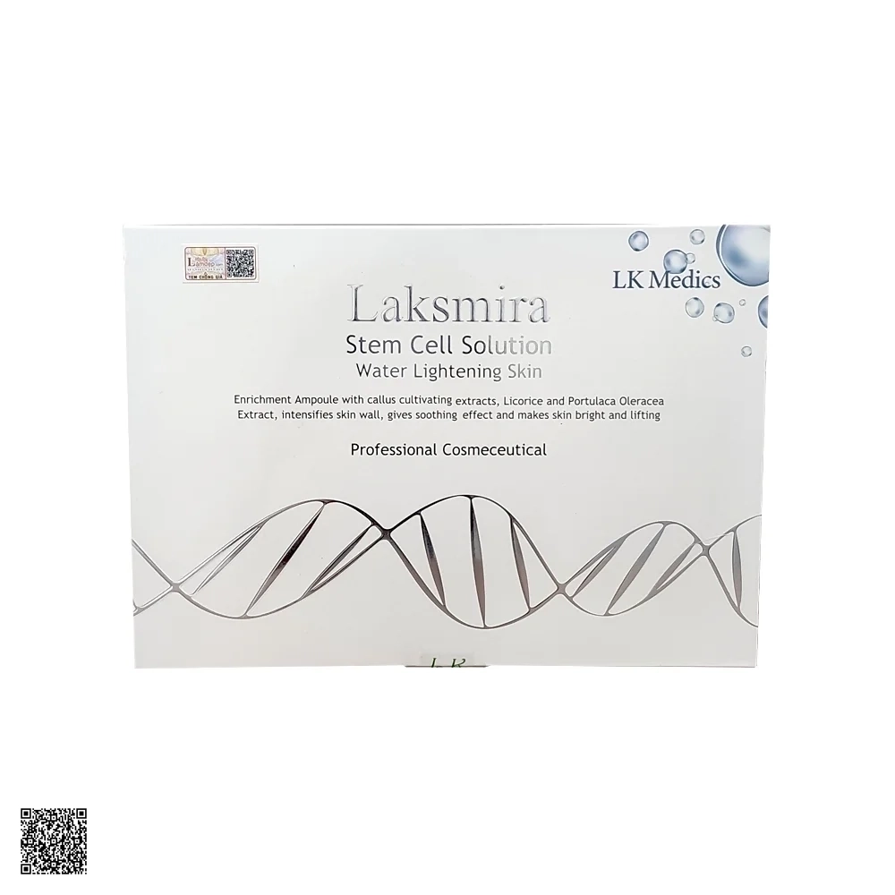 Laksmira Stem Cell Solution Water Lightening Skin - Tế Bào Gốc Laksmira Mẫu Mới Nhất