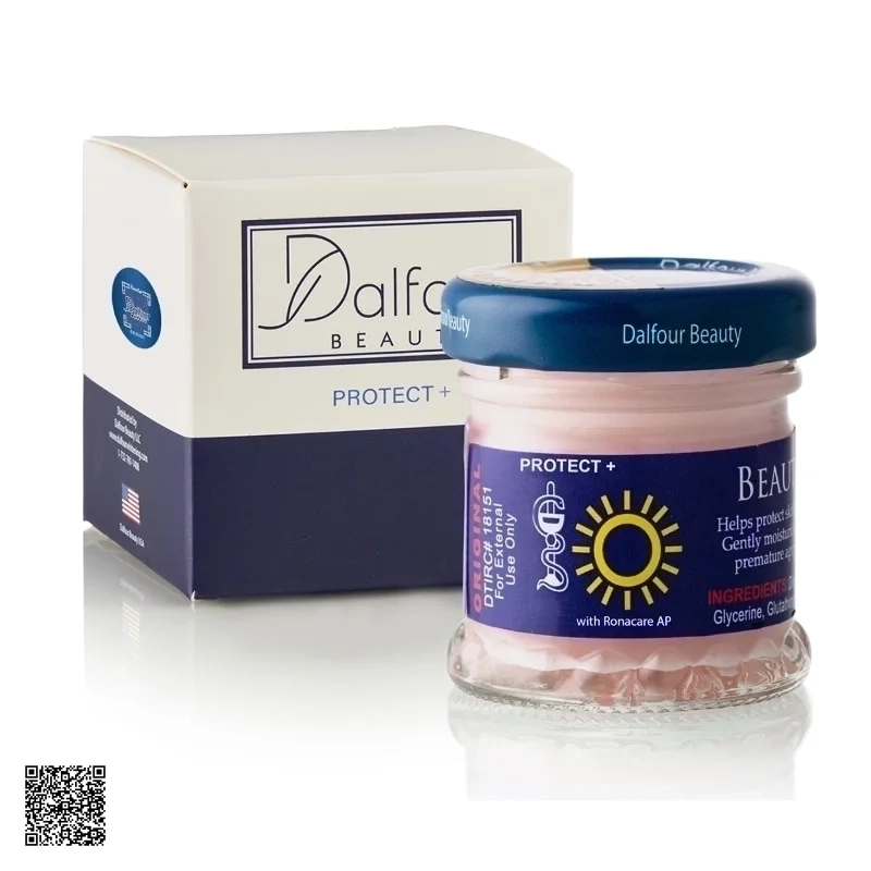 Kem Pháp Dưỡng Trắng Da Ban Ngày Dalfour Beauty Glutathione Whitening Cream PROTECT+