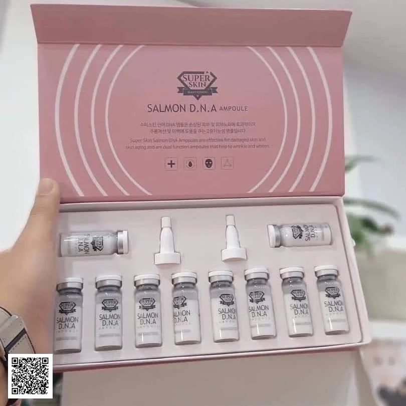 Tế Bào Gốc Cá Hồi Super Skin Salmon DNA Ampoule Hàn Quốc