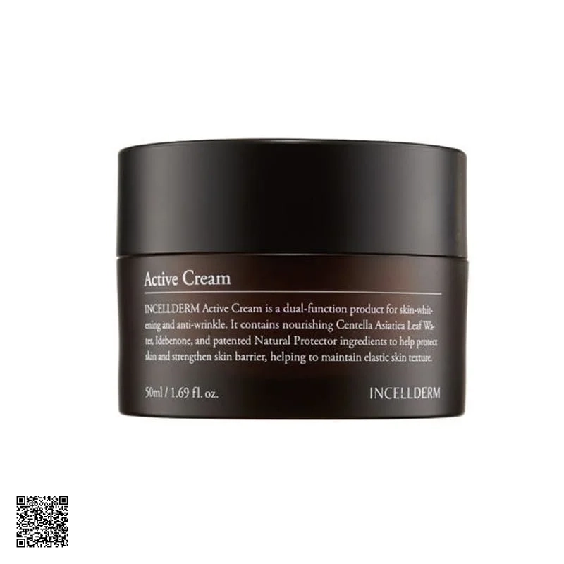 Kem Dưỡng Trắng Căng Bóng Da Incellderm Active Cream Hàn Quốc