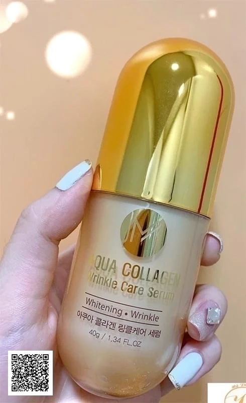JM Aqua Collagen Wrinkle Care Serum - Serum Trắng Da Collagen Tươi Thủy Phân Hàn Quốc