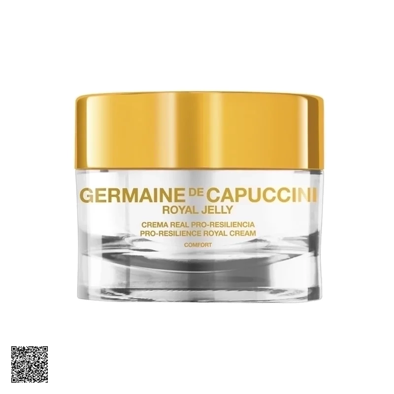 Royal Jelly Pro-Resilience Royal Cream Comfort Germaine De Capuccini - Kem Tái Tạo Biểu Bì, Phục Hồi Da