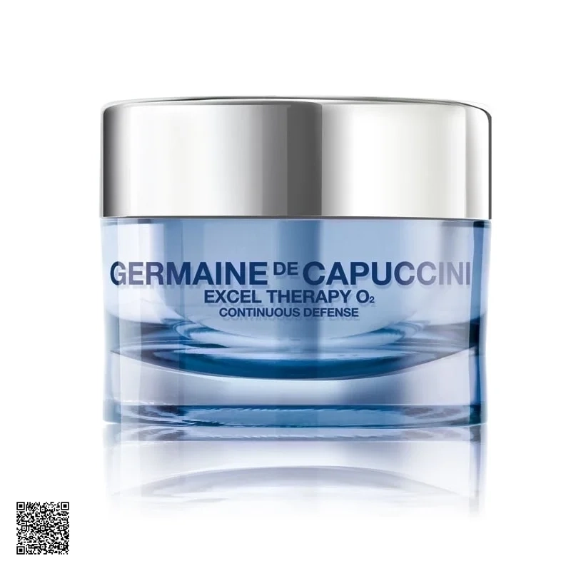 Excel Therapy O2 Continuous Defense Germaine De Capuccini - Kem Cung Cấp Oxy Cho Da