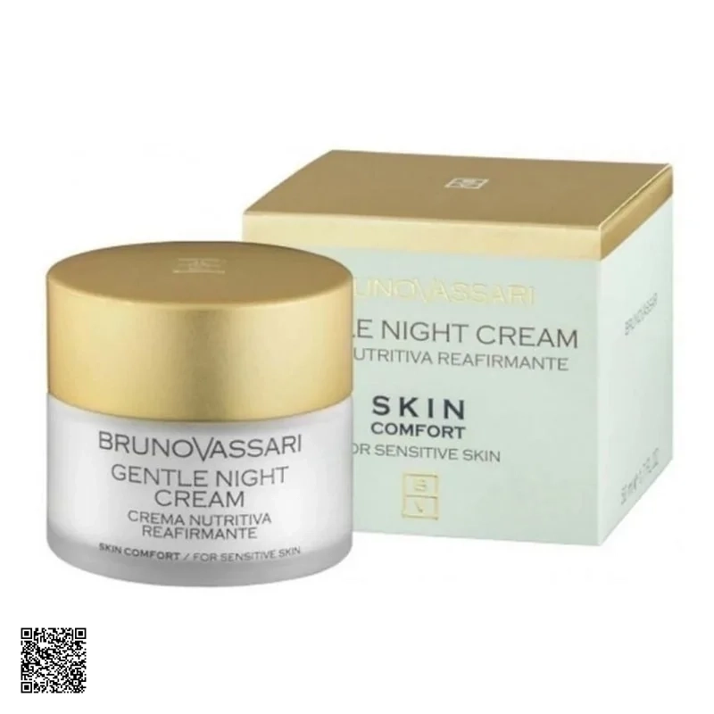 Bruno Vassari Skin Comfort Gentle Night Cream - Kem Dưỡng Phục Hồi Da Ban Đêm