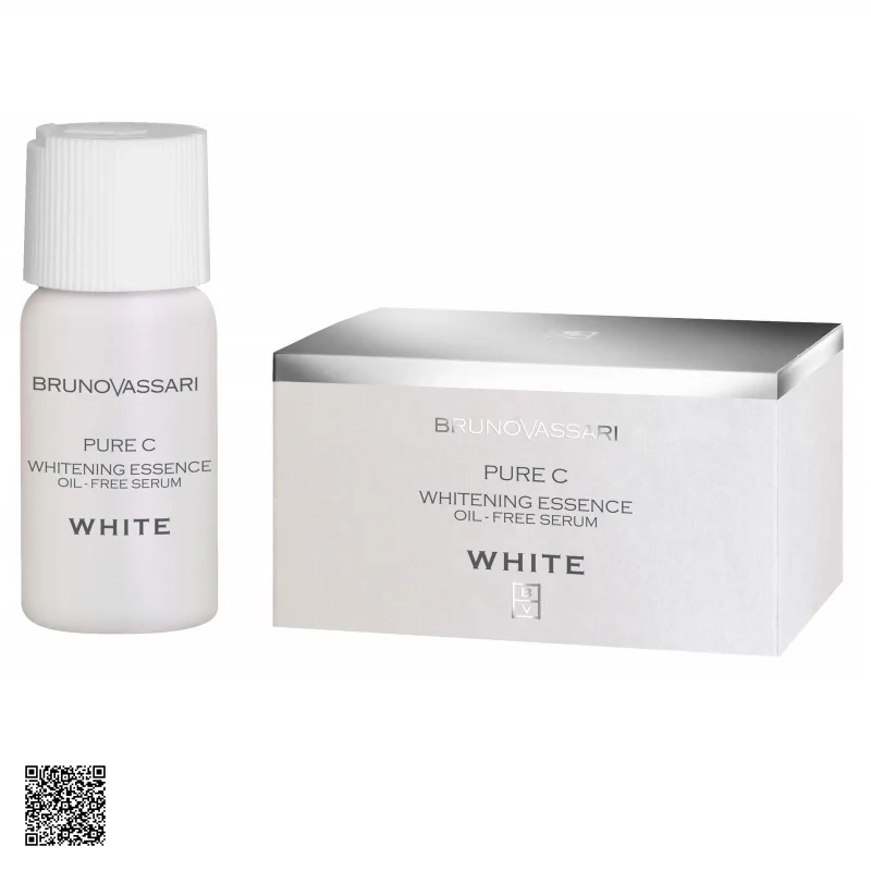 Bruno Vassari White Pure C Whitening Essence Oil-Free Serum - Serum Dưỡng Trắng Da