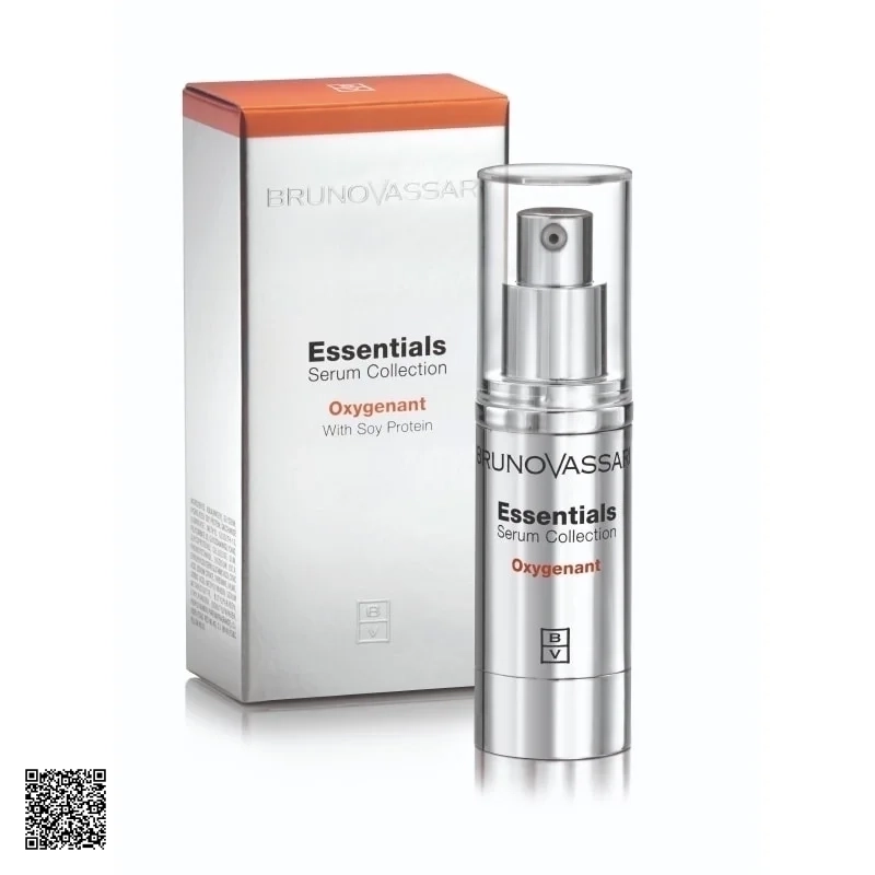 Bruno Vassari Essentials Serum Collection Oxygenant - Serum Trắng Da Chiết Xuất Đậu Nành