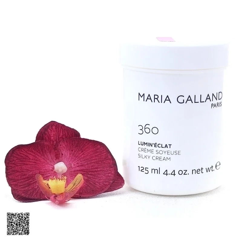 Kem Dưỡng Trắng Da, Cung Cấp Năng Lượng Maria Galland 360 LuminEclat Silky Cream 125ml