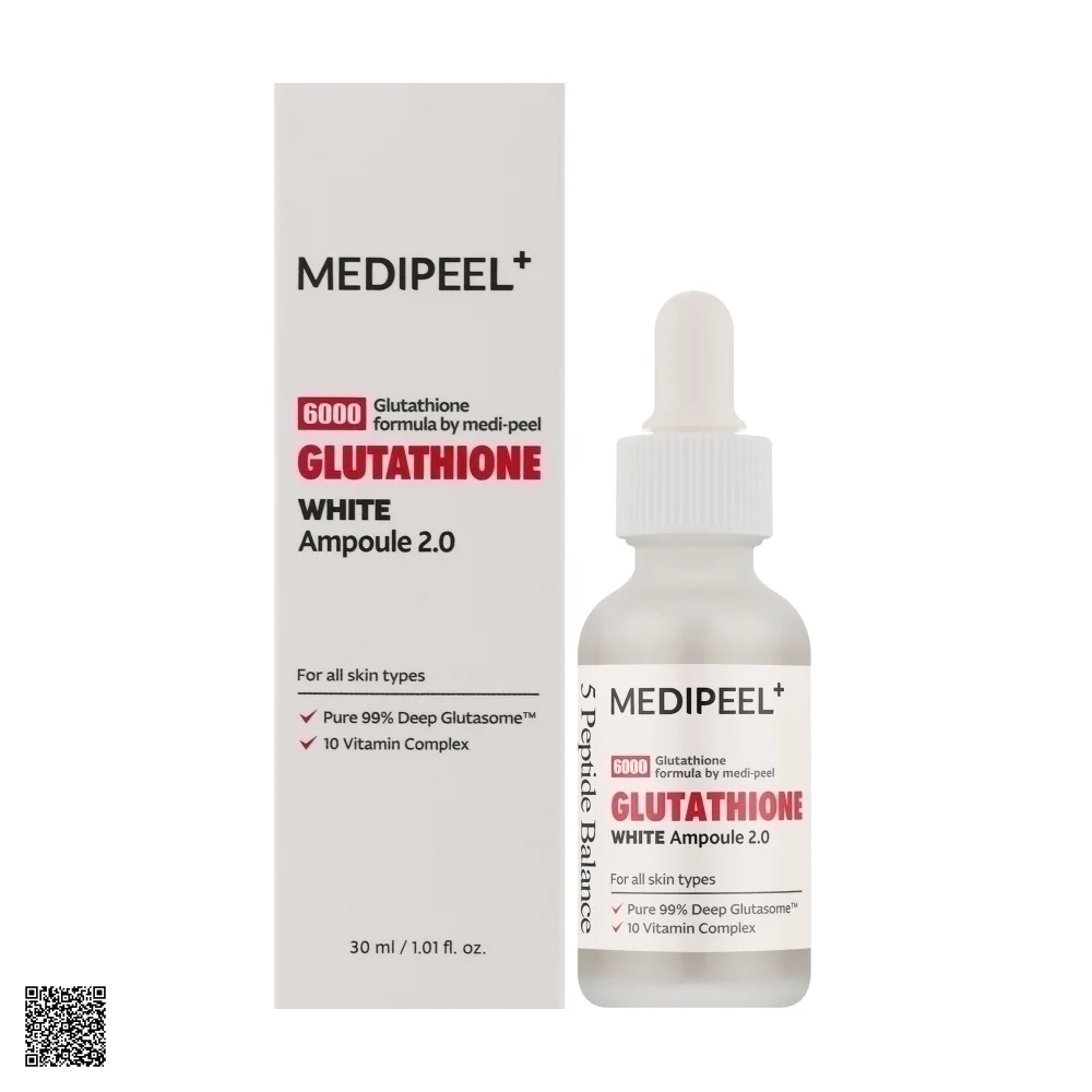 Medi-Peel Bio-Intense Glutathione White Ampoule - Tinh Chất Dưỡng Trắng Cấp Ẩm Phục Hồi Da