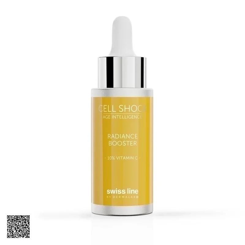 Swissline Cell Shock Age Intelligence Radiance Booster - Tinh Chất Dưỡng Trắng, Cung Cấp Năng Lượng Cho Da