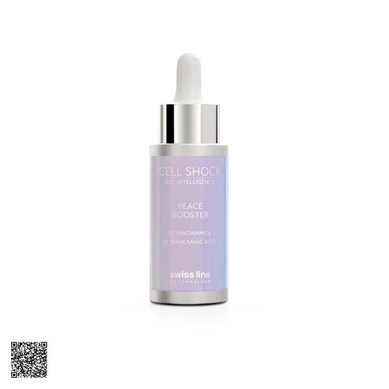 Swissline Cell Shock Age Intelligence Peace Booster - Tinh Chất Giảm Kích Ứng Làm Dịu Da (20ml)