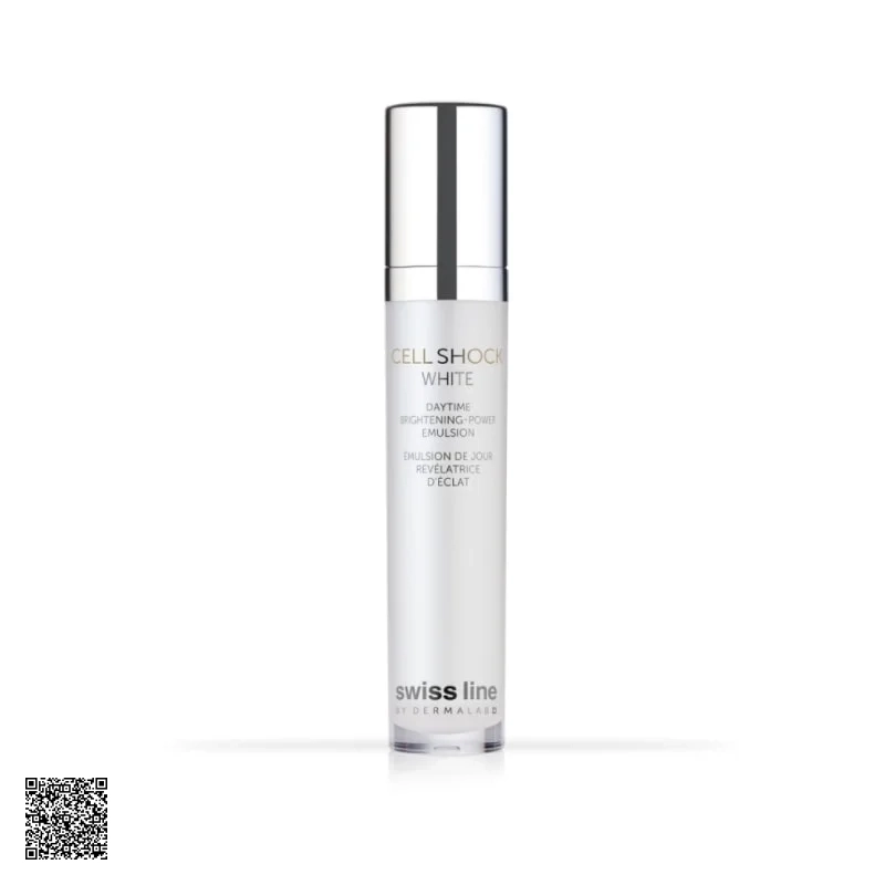 Swissline Cell Shock White Daytime Brightening-Power Emulsion - Nhũ Tương Dưỡng Trắng Da Chống Lão Hóa