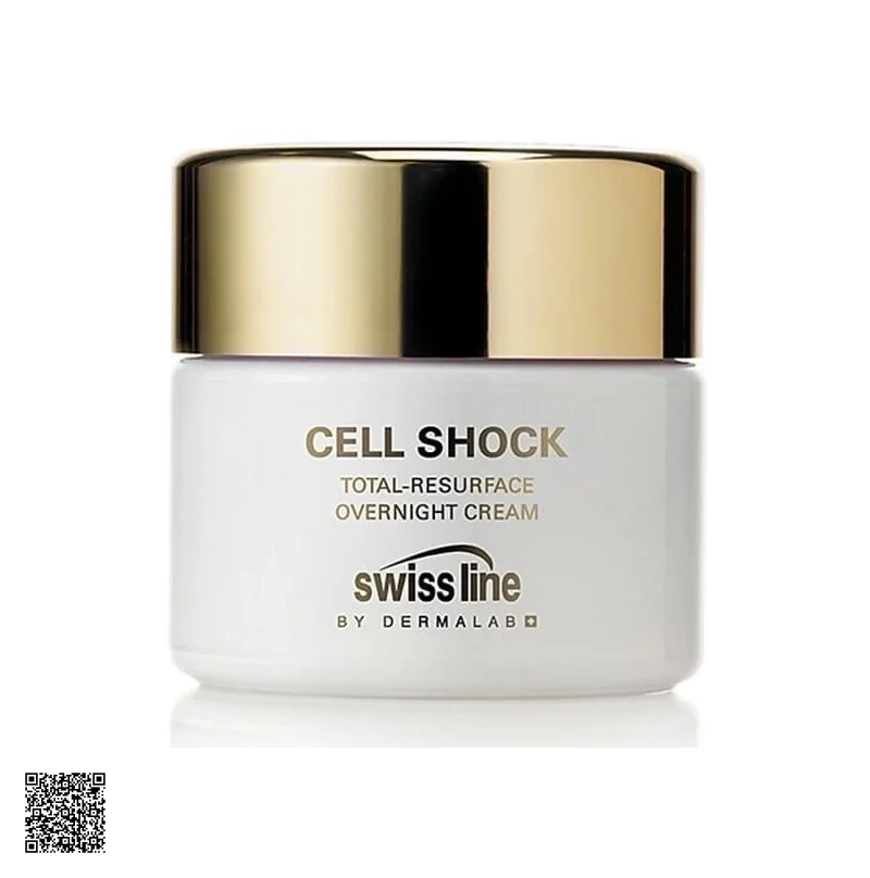 Kem Dưỡng Trắng Tái Tạo Tế Bào Da Swissline Cell Shock Total-Resurface Overnight Cream