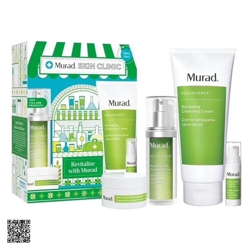 Set Dưỡng Da Cao Cấp Murad Skin Clinic Revitalize With Murad