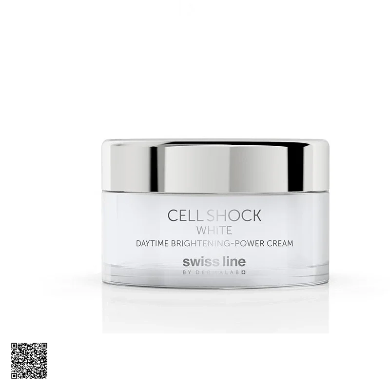 Swissline Cell Shock White Daytime Brightening-Power Cream - Kem Dưỡng Trắng Da Ban Ngày