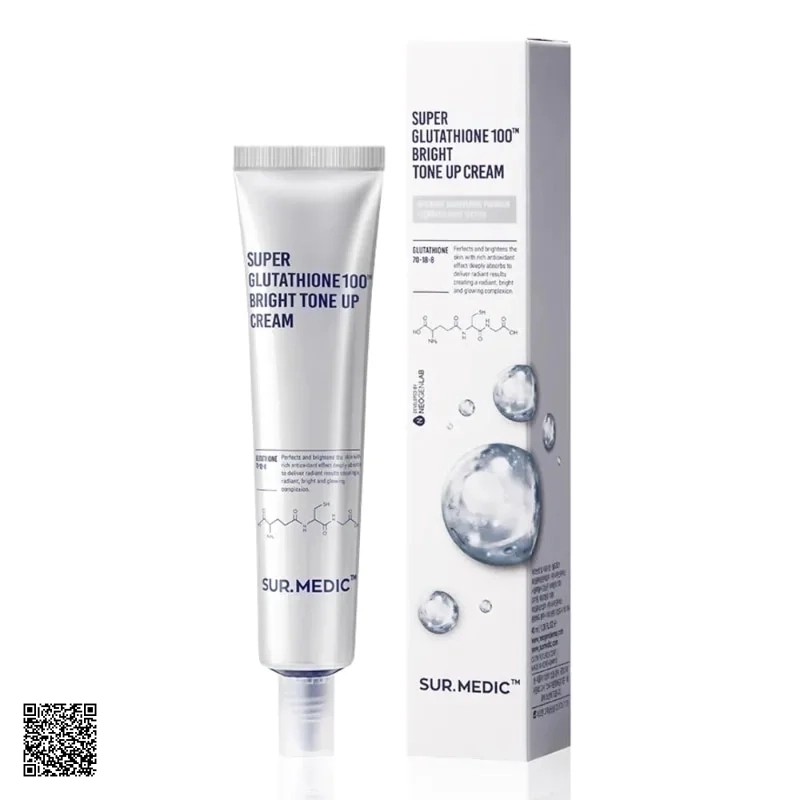 Sur.Medic Super Glutathione 100 Bright Tone Up Cream - Kem Dưỡng Trắng Da
