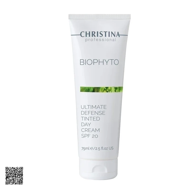 Christina Biophyto Ultimate Defense Tinted Day Cream SPF20 - Kem Dưỡng Chống Nắng