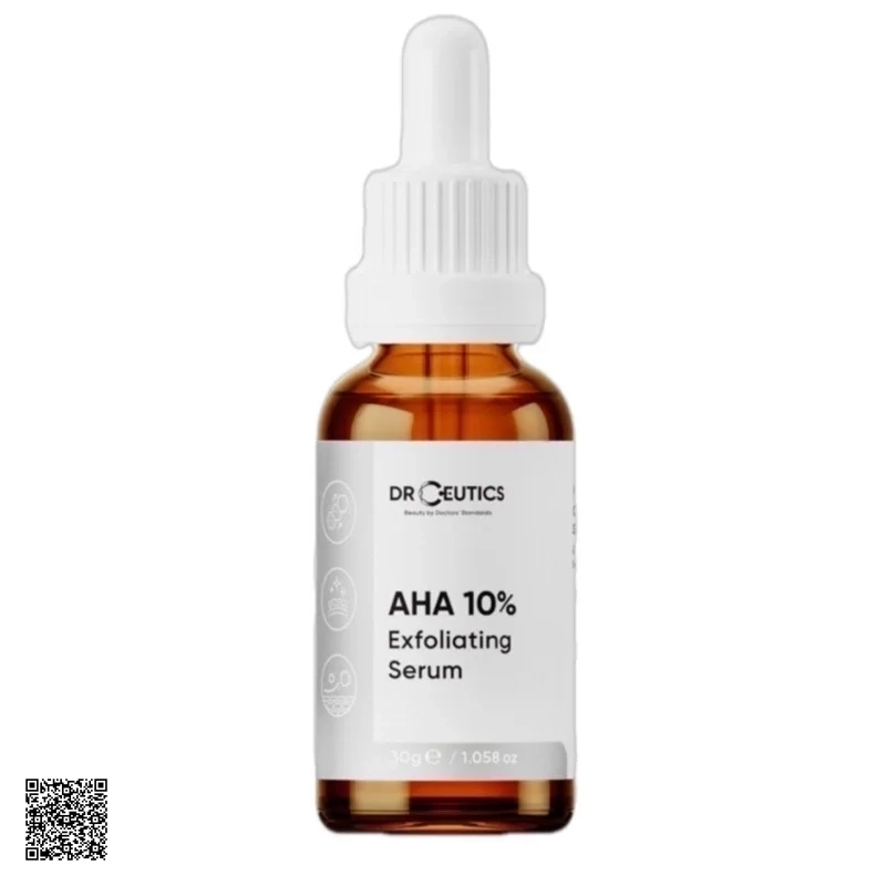 Tinh Chất Tẩy Tế Bào Chết, Làm Sáng Da DrCeutics AHA 10% Exfoliating Serum 30gr