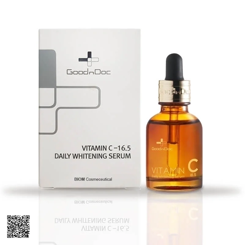 GoodnDoc Vitamin C-16.5 Daily Whitening Serum - Serum Dưỡng Trắng Da