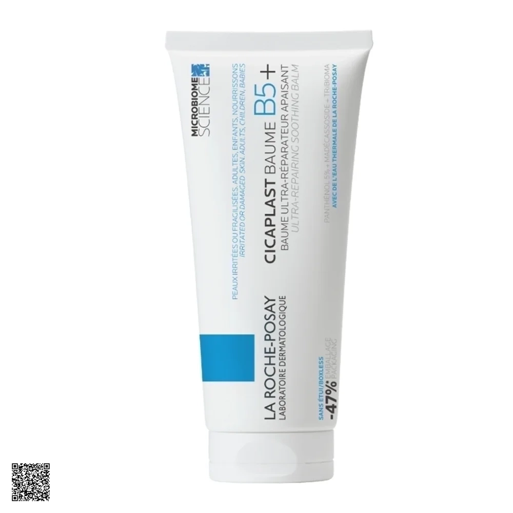 La Roche-Posay Cicaplast Baume B5 - Kem Dưỡng Làm Dịu Kích Ứng Phục Hồi Da (100ml)