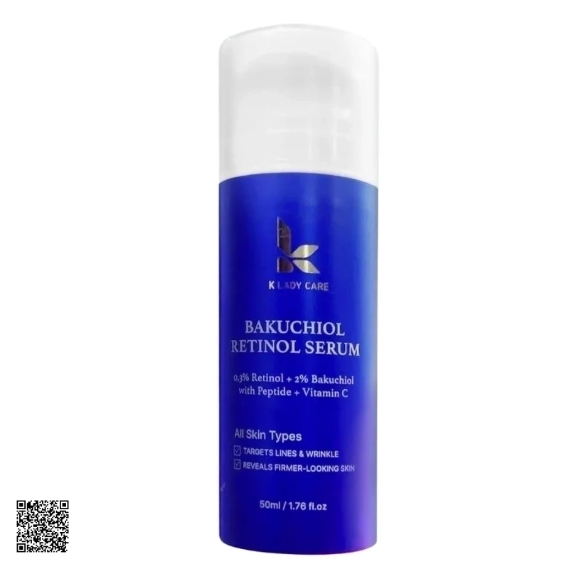 K Lady Care Bakuchiol Retinol Serum - Serum Dưỡng Trắng Phục Hồi Da
