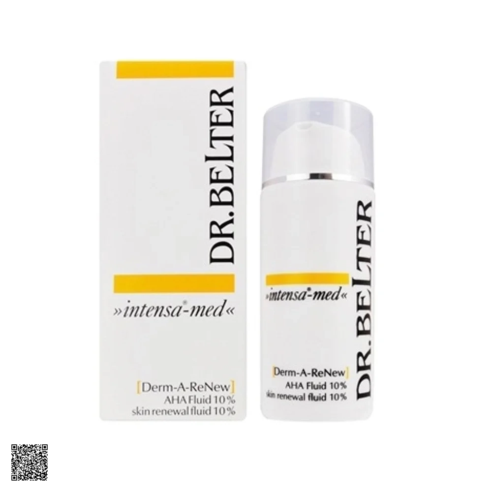 Dr.Belter Intensa-Med Derm-A-Renew AHA Fluid 10% - Peel Thúc Đẩy Chu Kỳ Tái Tạo Da