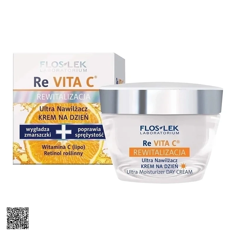 Floslek Re Vita C Revitalization Ultra Moisturizer Day Cream - Kem Dưỡng Sáng Da Ban Ngày