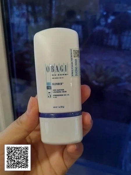 Kem Phục Hồi Tái Tạo Da Obagi Nu-Derm Blender Skin Lightener & Blending Cream 5 (28gr)
