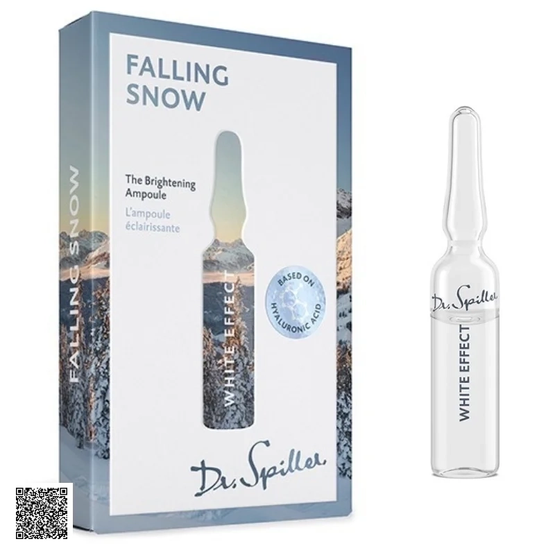 Dr.Spiller Falling Snow White Effect The Brightening Ampoule - Tinh Chất Dưỡng Trắng Chống Nhăn Da (7 Ống x 2ml)