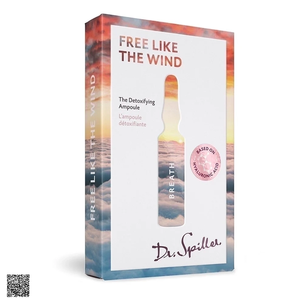 Dr.Spiller Free Like Wind Breath The Detoxifying Ampoule - Tinh Chất Làm Sạch Cho Da Dầu Mụn