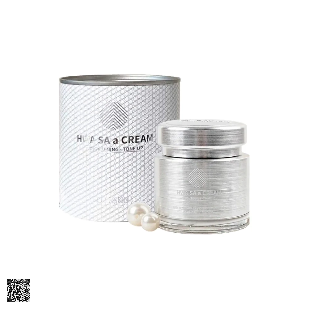 Cre8skin HWA SA A Cream Brightening Tone Up - Kem Dưỡng Trắng Da Chiết Xuất Cá Hồi