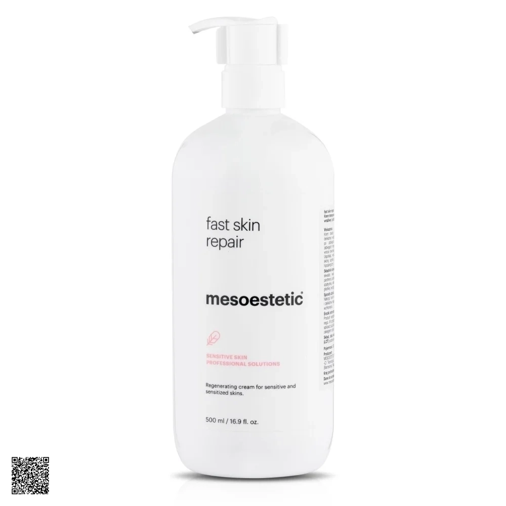 Mesoestetic Sensitive Skin Solutions Fast Skin Repair - Kem Dưỡng Làm Dịu Da (500ml)