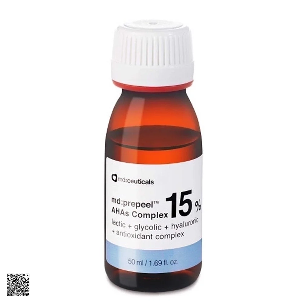 MD:Ceuticals MD Prepeel AHAs Complex 15% - Thay Da Sinh Học Trắng Da Và Căng Bóng