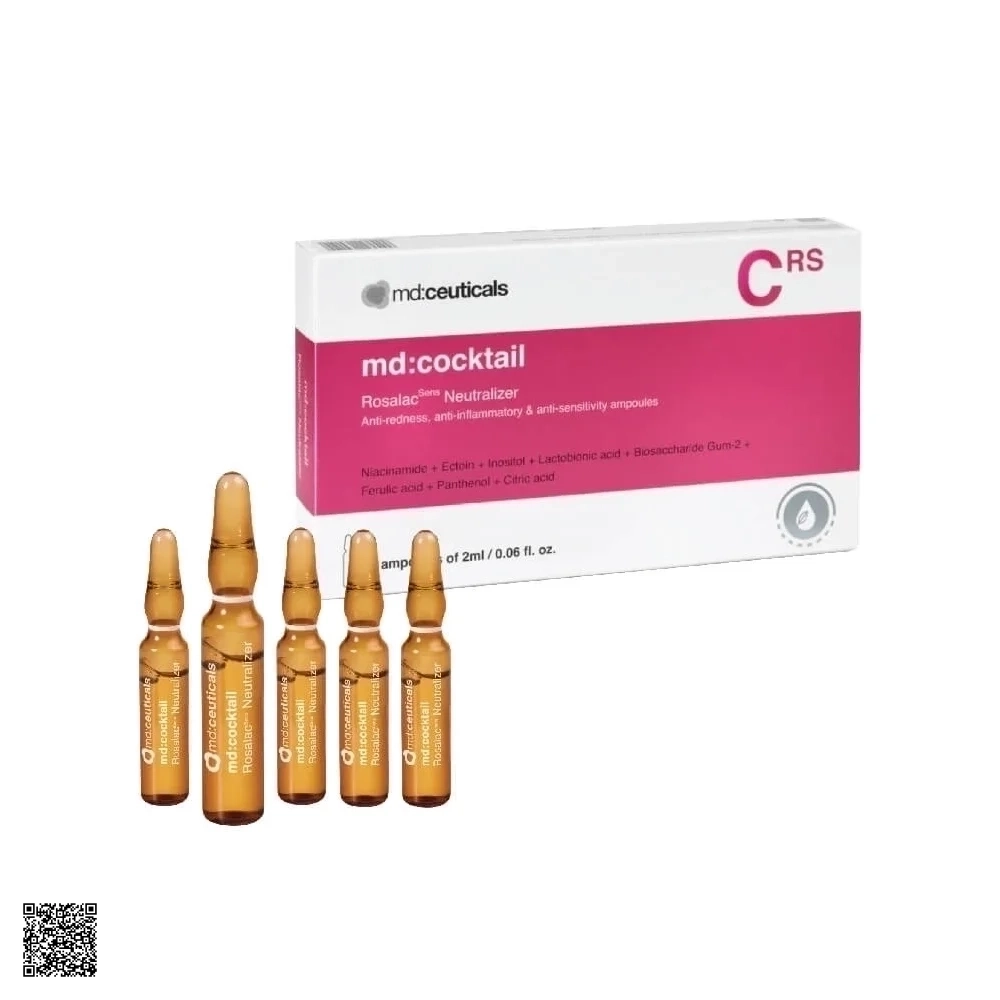 MD:Ceuticals MD Cocktail RosalacSens Neutralizer - Tinh Chất Giảm Đỏ, Giảm Viêm, Phục Hồi Da