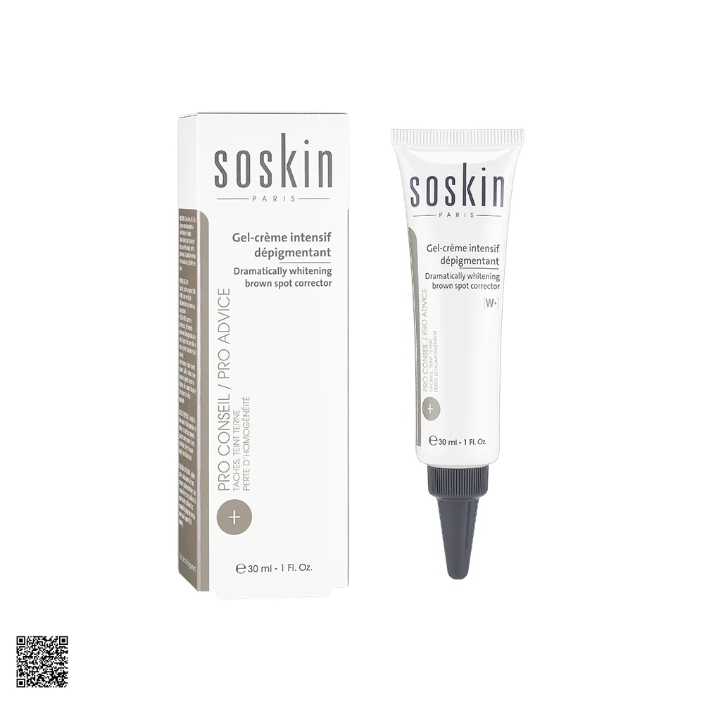 Soskin Dramatically Whitening Brown Spot Corrector - Kem Tái Tạo Sắc Tố Da